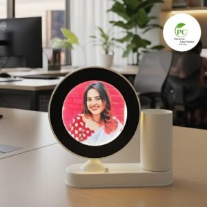 গোল শেইপ কলমদানি সহ